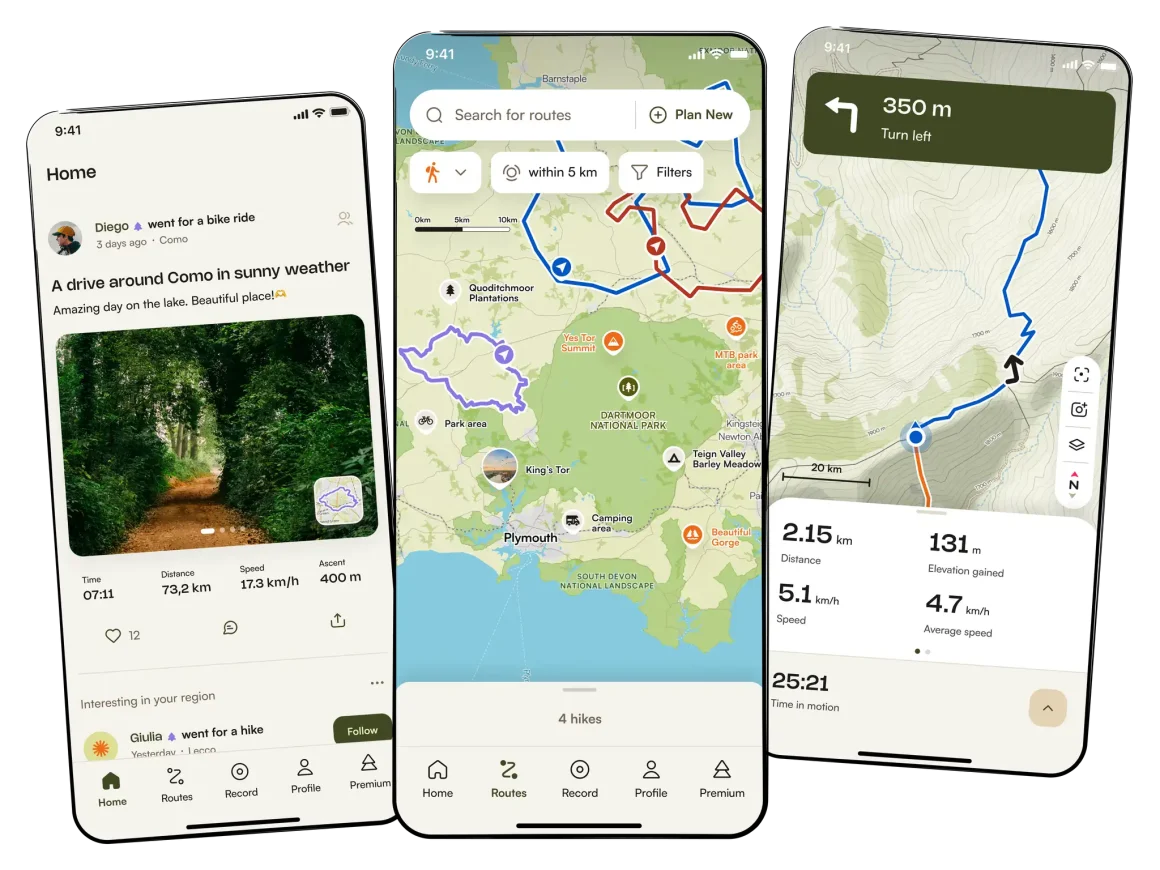 Komoot Hiking App Review