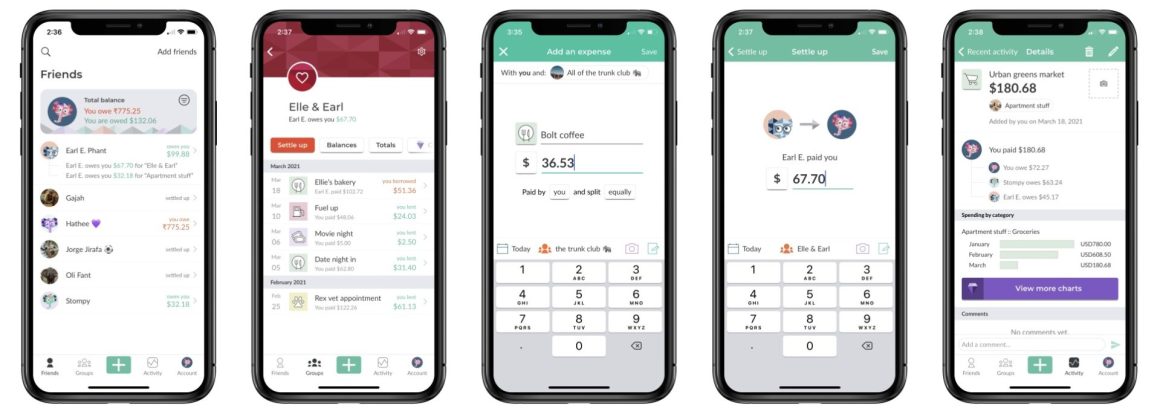 Splitwise app