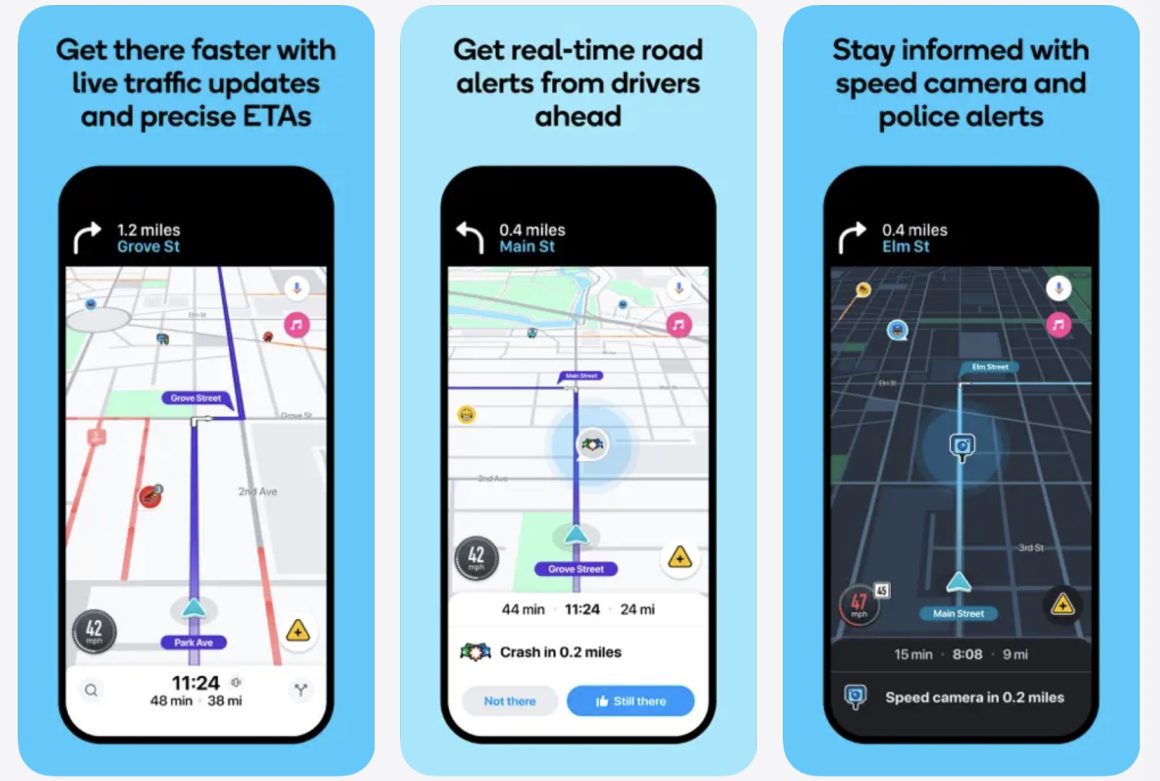 Waze Traffic App