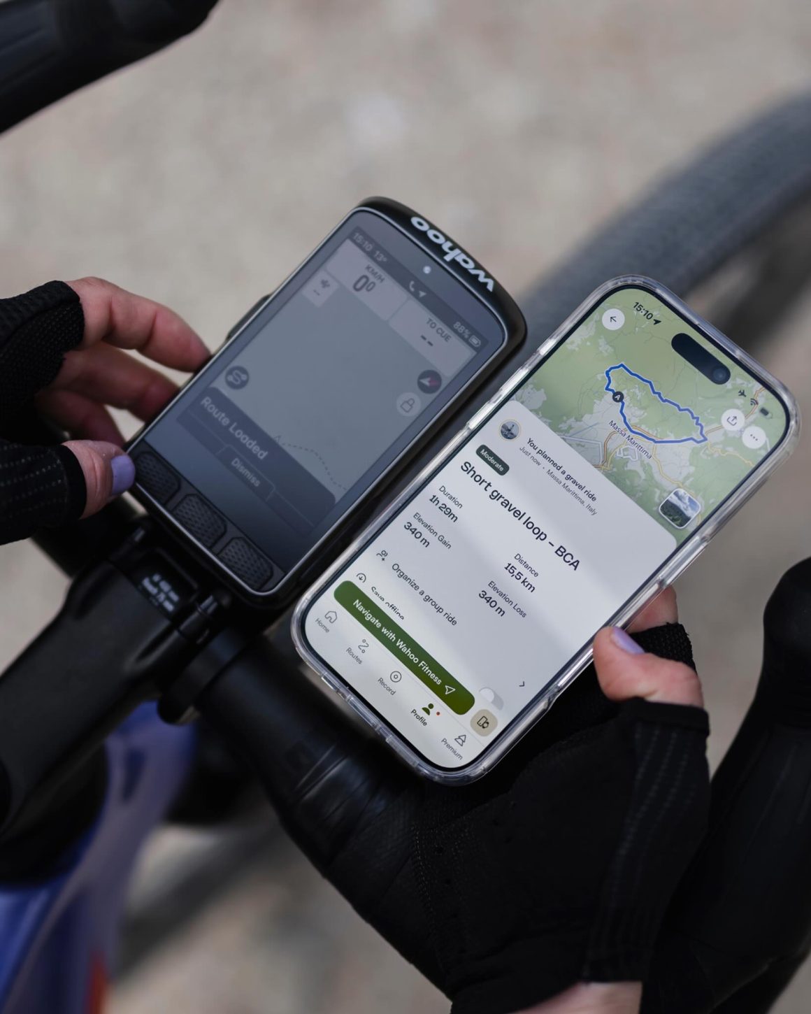 komoot app