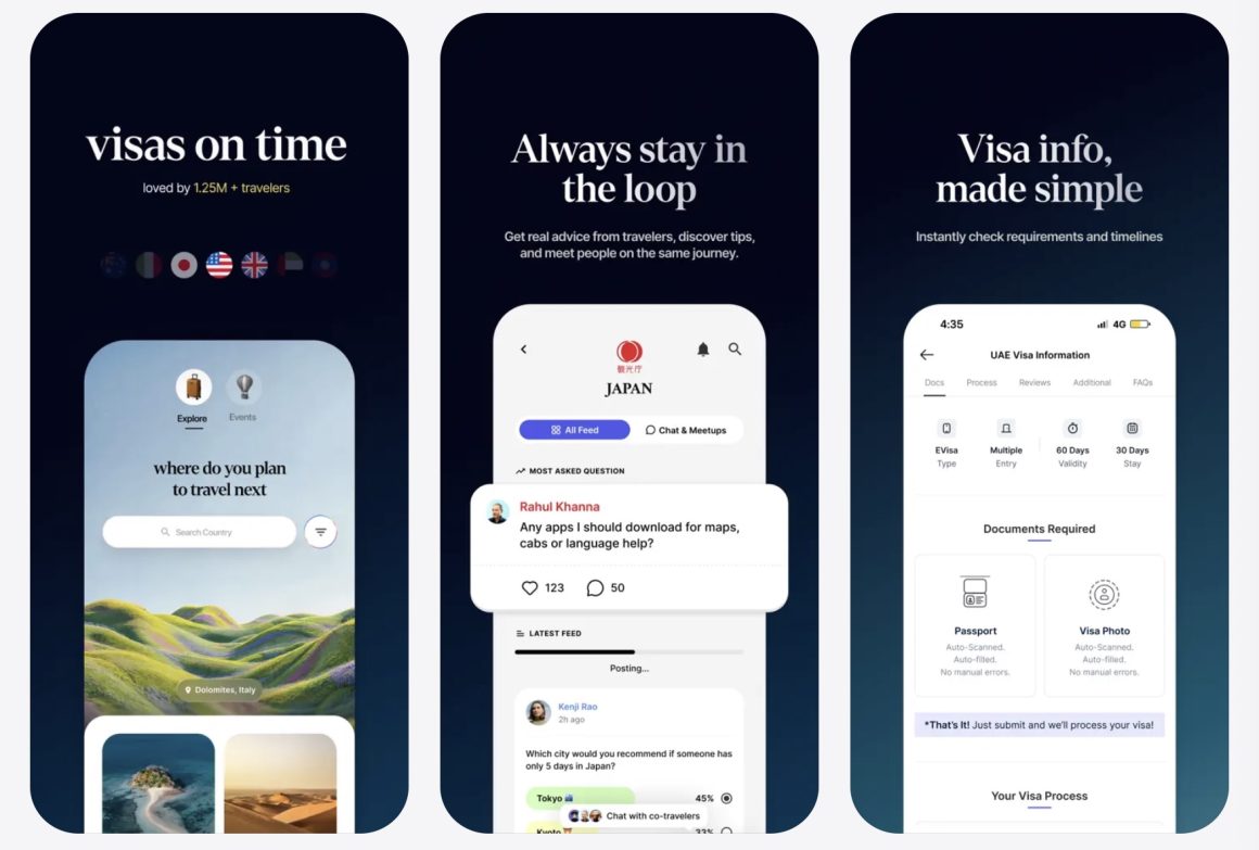 Atlys app iOS