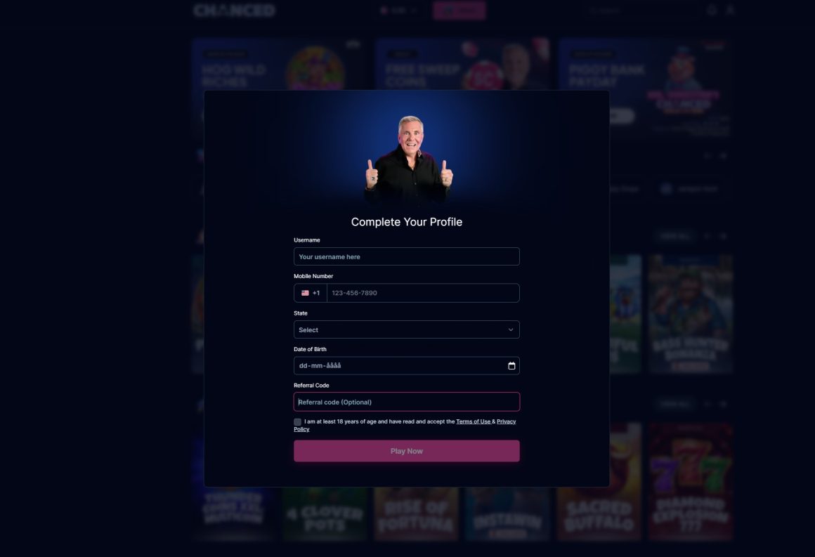 Chanced Referral Code and Sign up Bonus