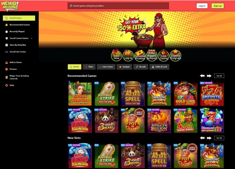 Hello Millions Casino Review