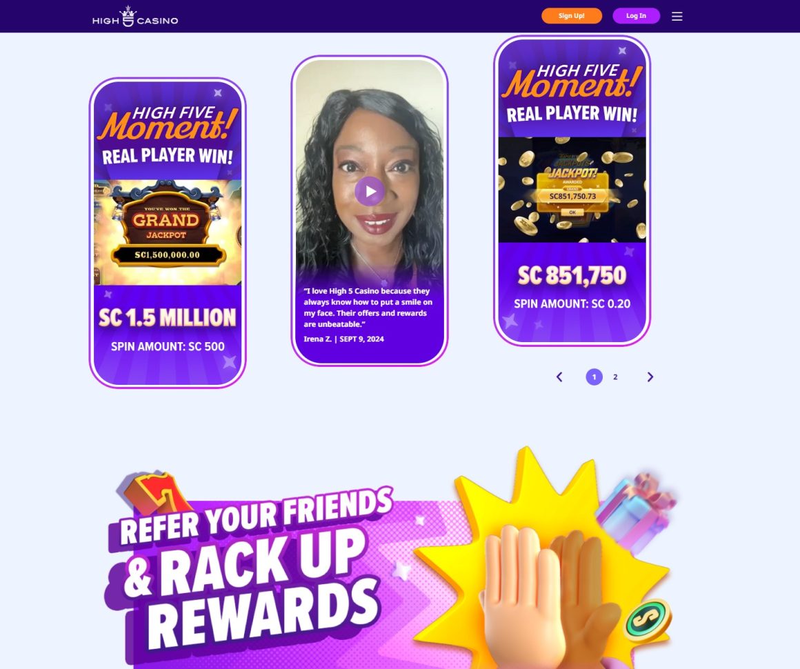 High 5 Mobile Casino Review