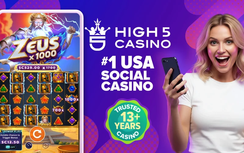 High 5 Social Casino App Cover