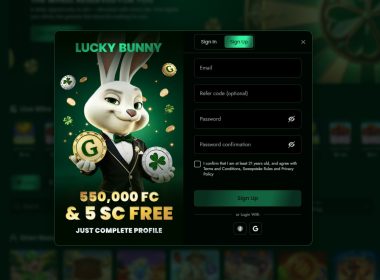 Lucky Bunny Casino Offer and Refer Code