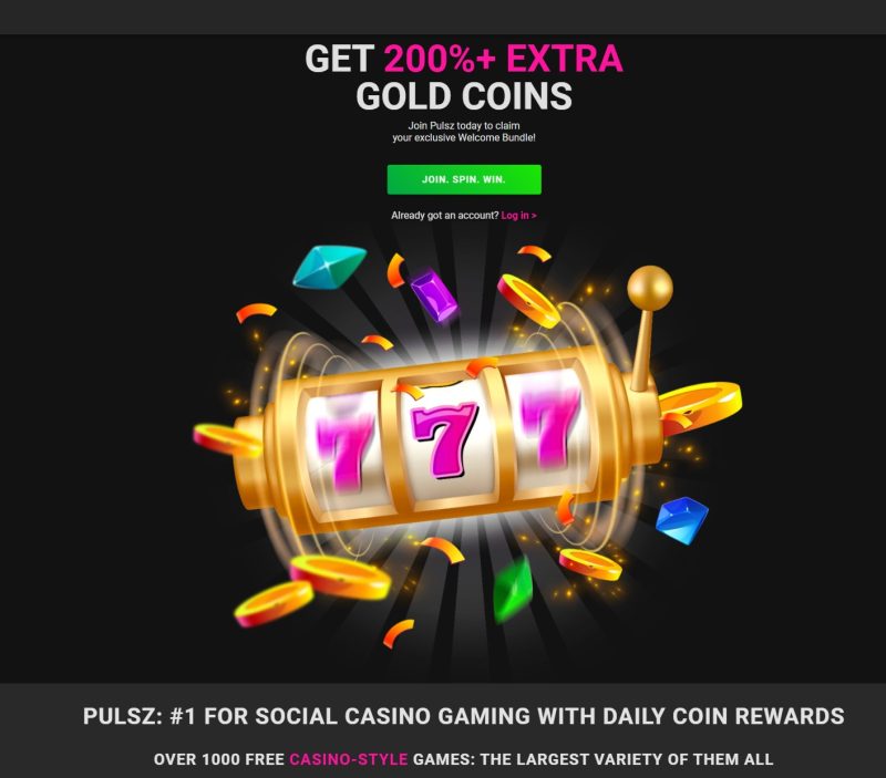Pulsz Casino Bonus Review