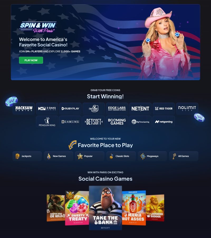 WOW Vegas Social Casino Site Review