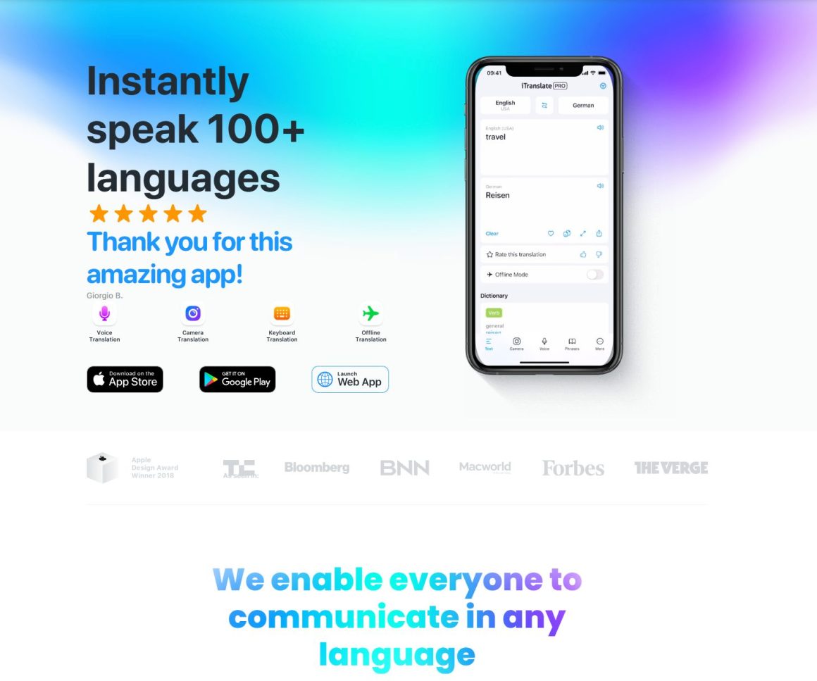 iTranslate review