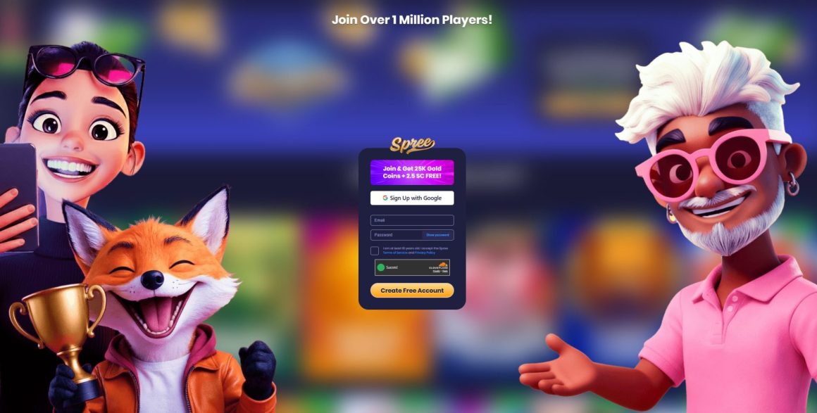 Spree casino sign up process