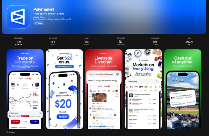 Polymarket app review