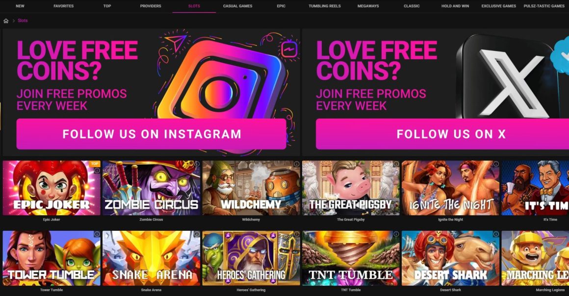 Pulsz Games & Slots