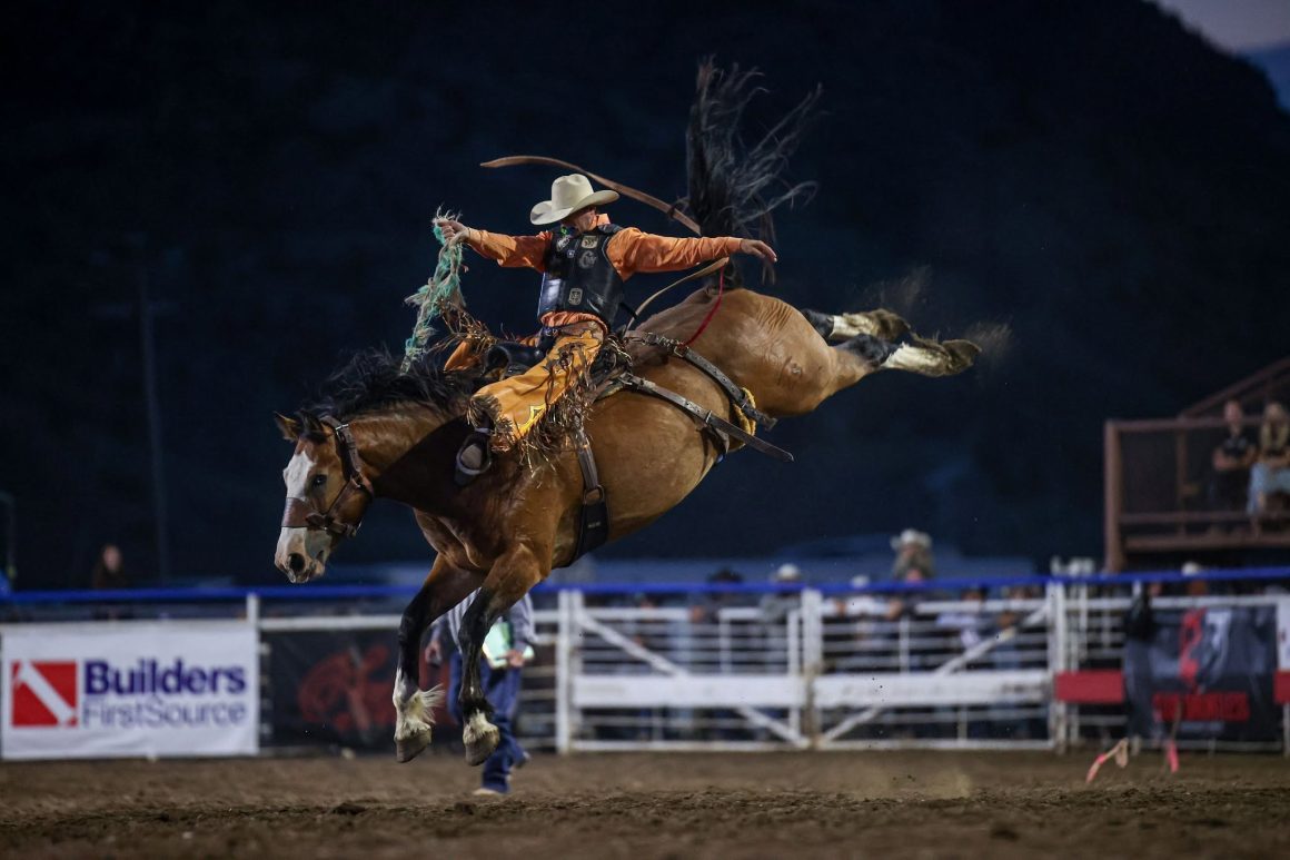A Cody Nite Rodeo evening