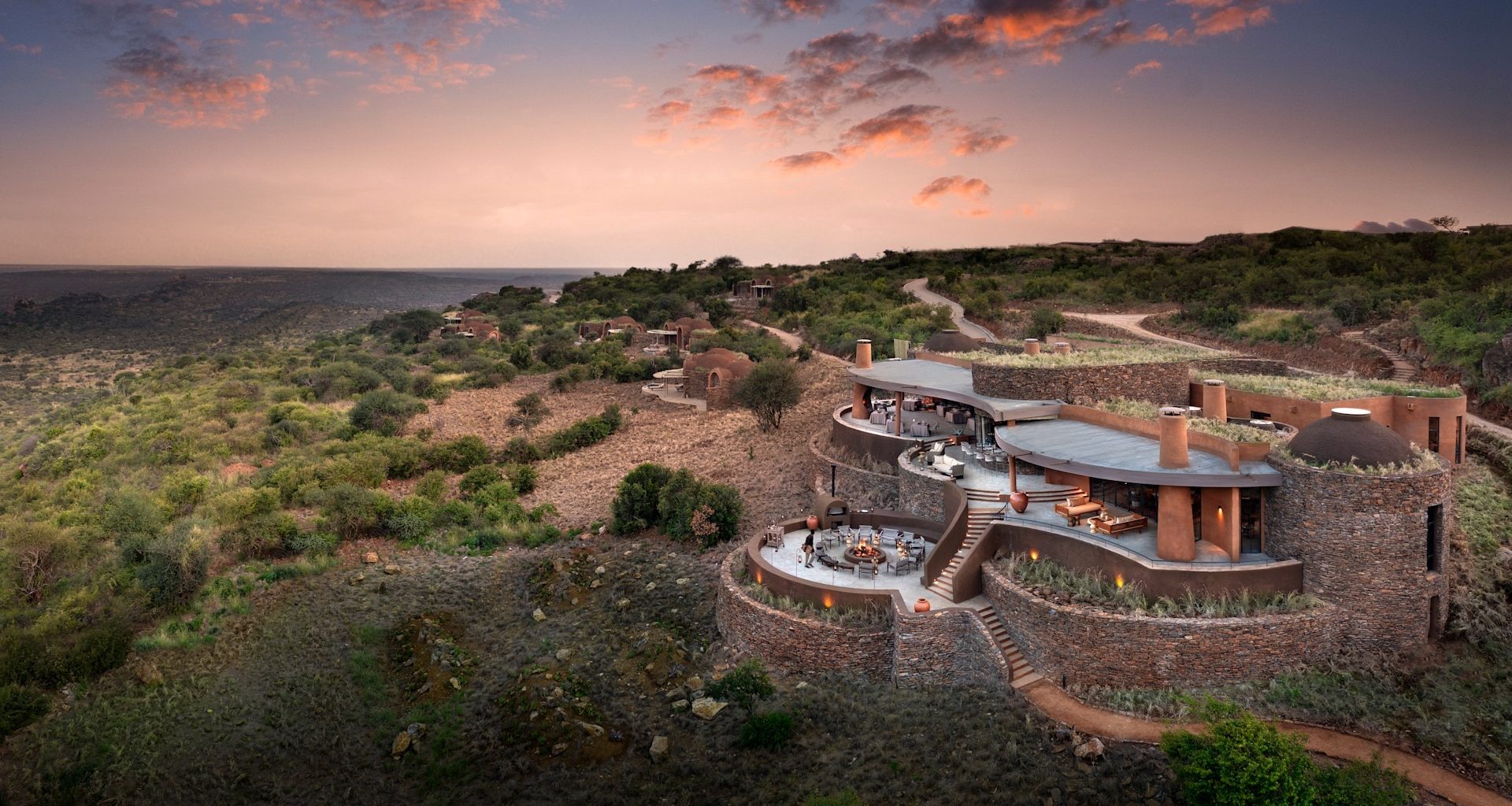 &Beyond Suyian Lodge aerial view