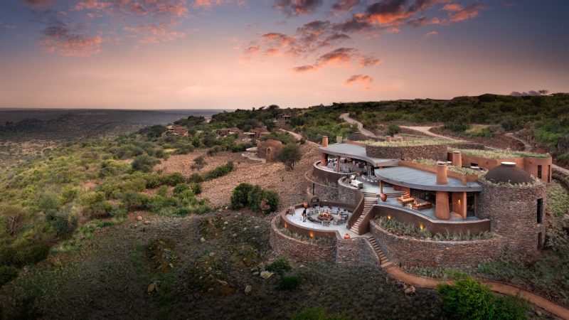 &Beyond Suyian Lodge aerial view