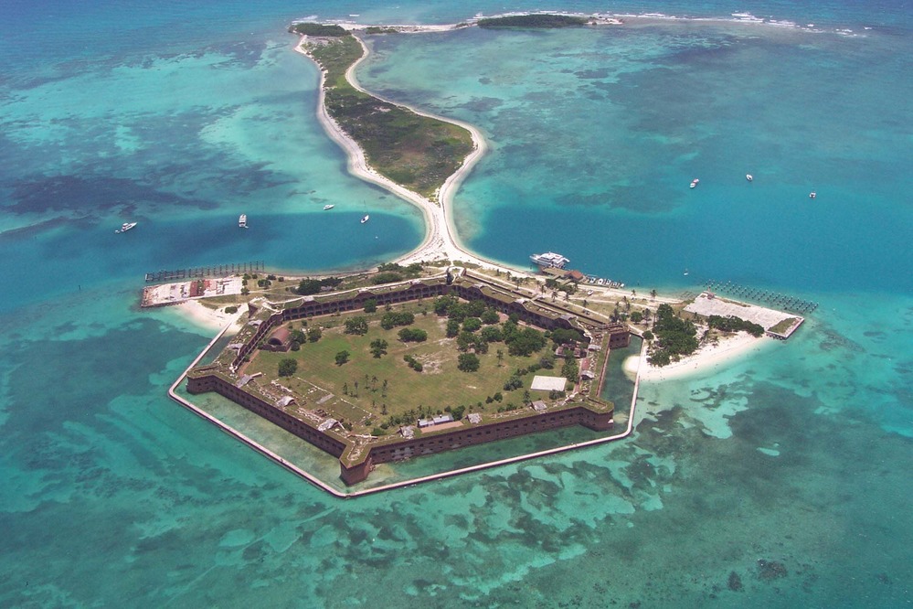 Fort Jefferson aerial