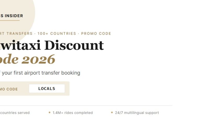 Kiwitaxi Discount Promo Code