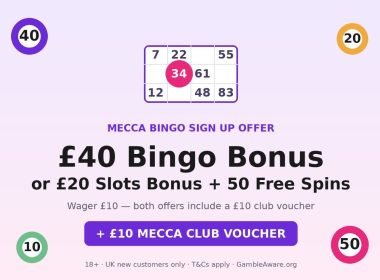 Mecca Bingo Welcome Offer