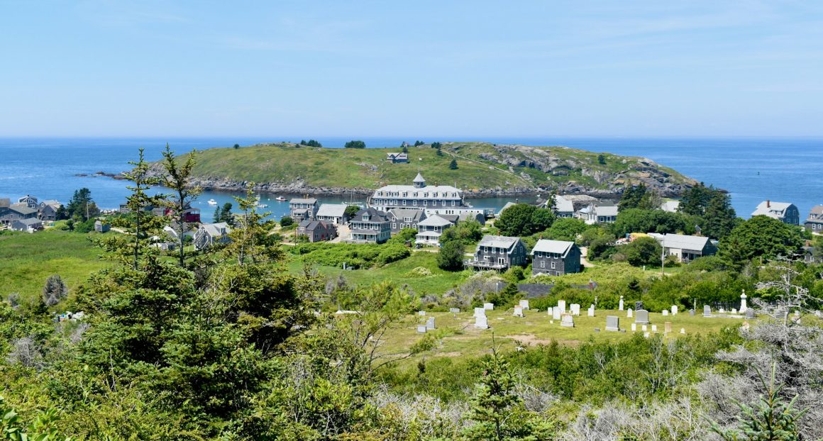 Monhegan cliffs