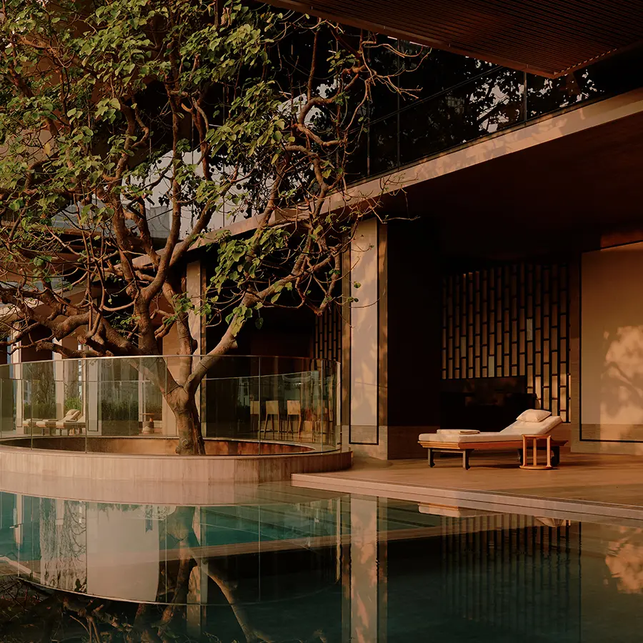Aman Nai Lert Bangkok pool