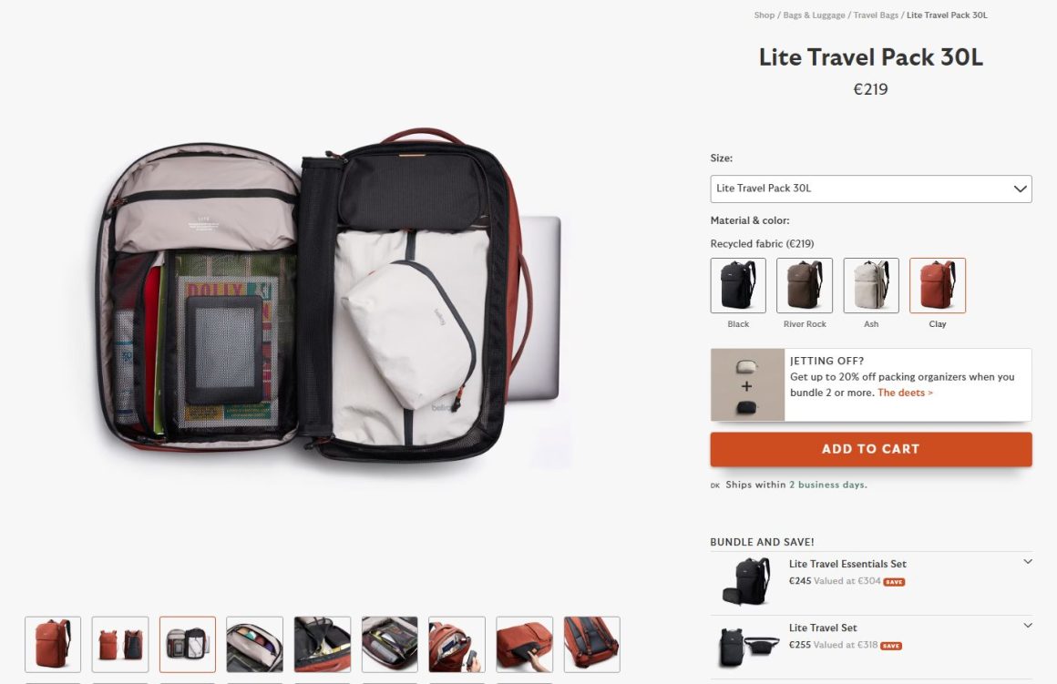 Lite Travel Pack 30L