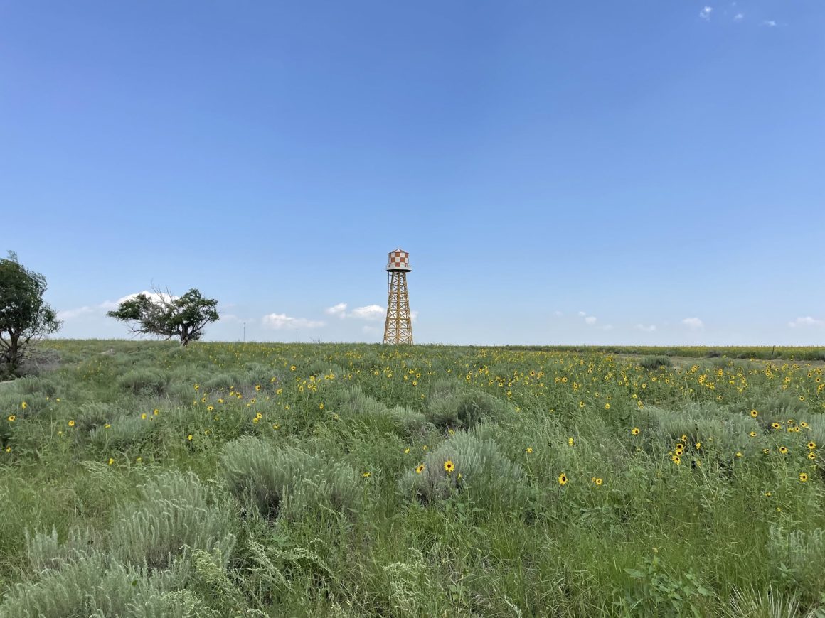 Amache water tower