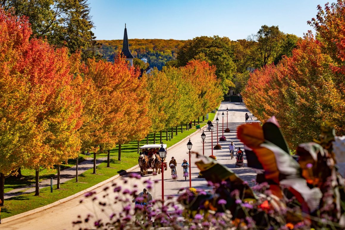 M-185 around Mackinac Island