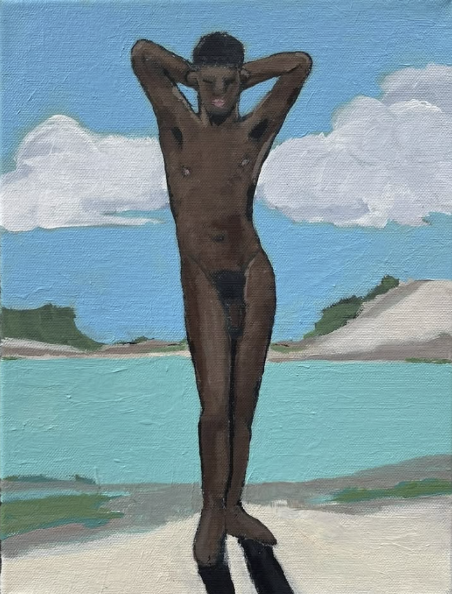 Richard stabbert nude black model art