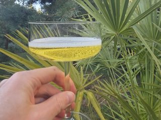 Sparkling Pineapple Wine from French Polynesia