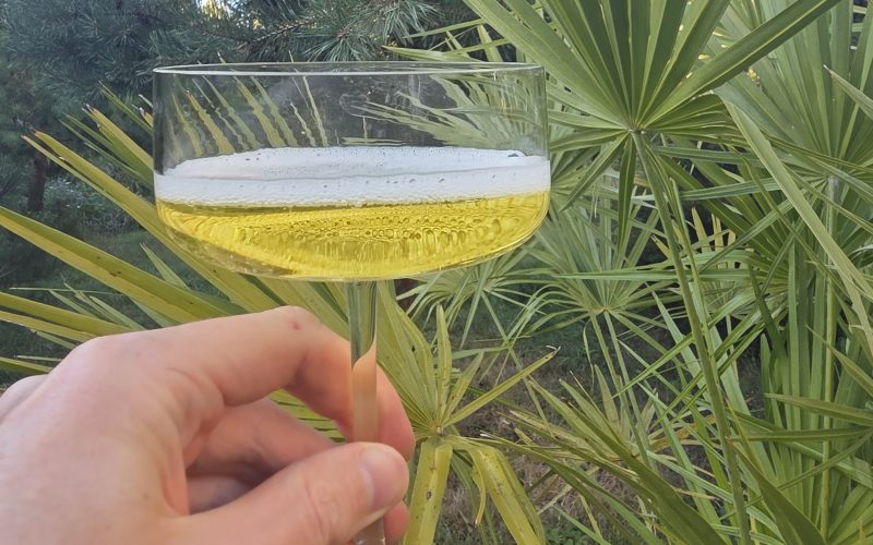 Sparkling Pineapple Wine from French Polynesia