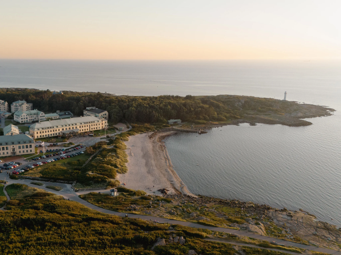 Ästad Vingård has a beautiful spa hotel connecting the winery, also with a one Michelin-starred restaurant, Äng.