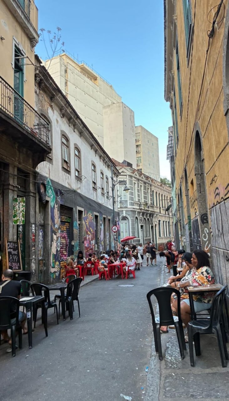 streets of Rio de Janeiro, Brazil