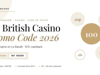 All British Casino Promo Code and Bonus for New Customers