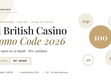 All British Casino Promo Code and Bonus for New Customers