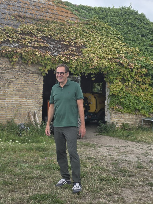 Jakob, owner of By Stokkebye Danish winery