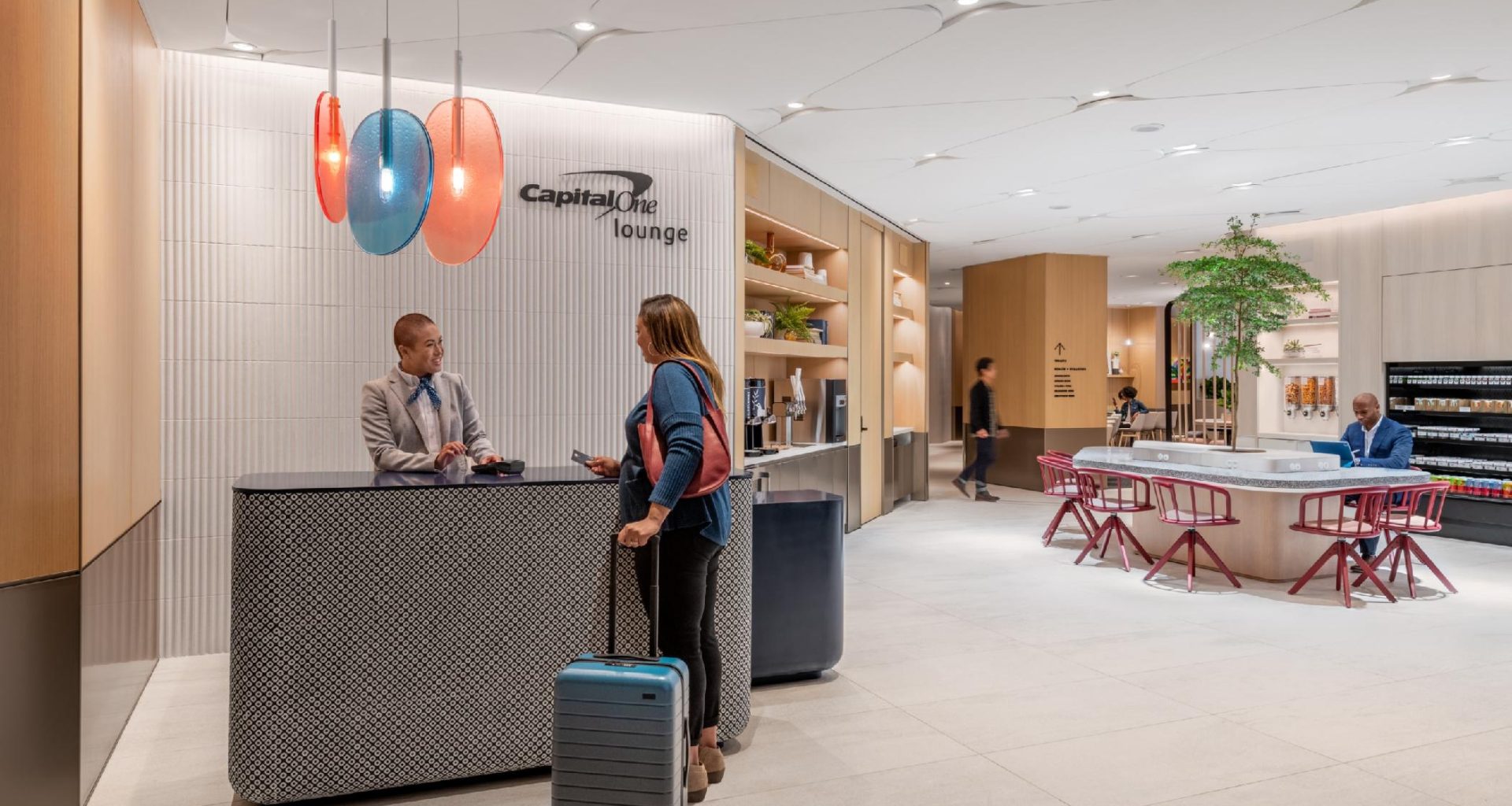 Capital One Lounge at DFW