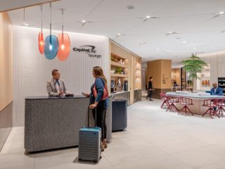 Capital One Lounge at DFW