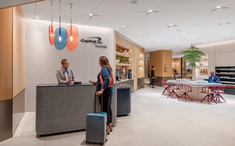 Capital One Lounge at DFW