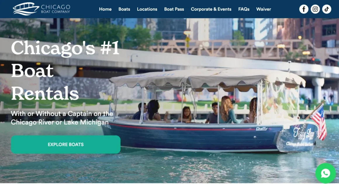 Chicago Cycleboats website