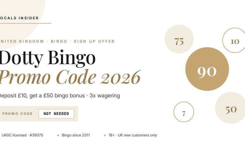 Dotty Bingo Sign up Offer and Code