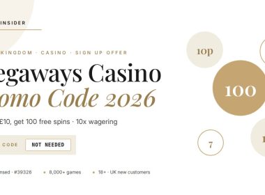 Megaways casino sign up offer and promo code for UK