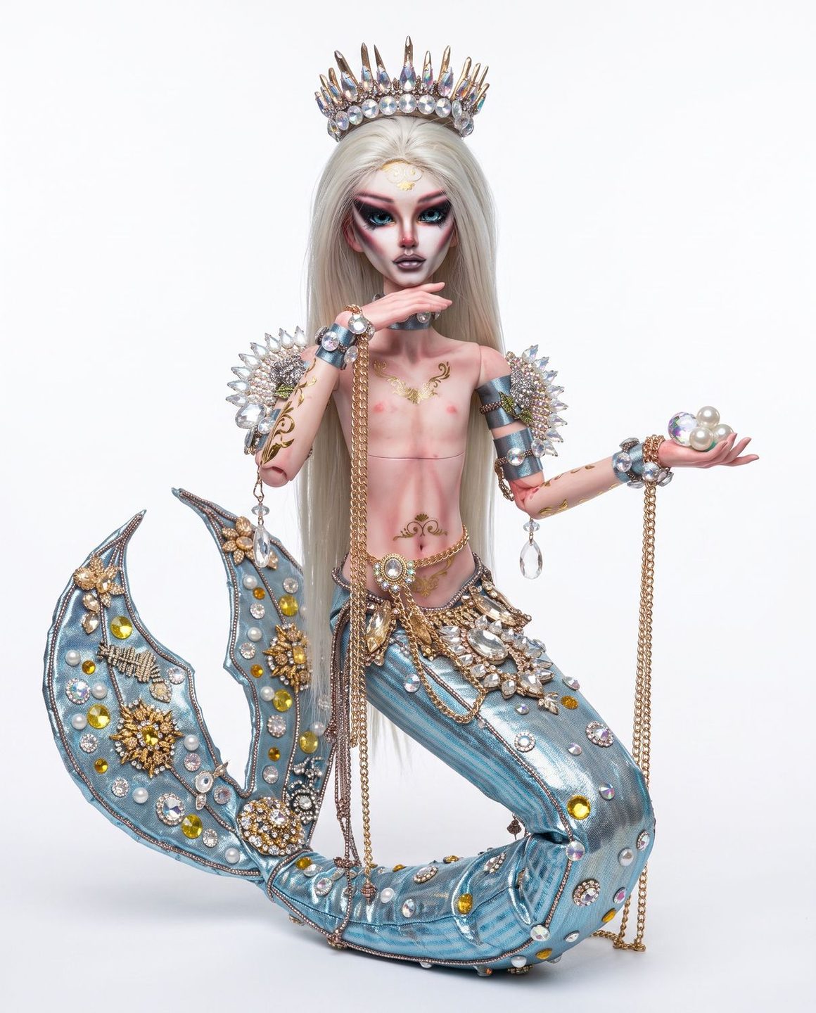 Pearl Merman by Tiago Azevedo