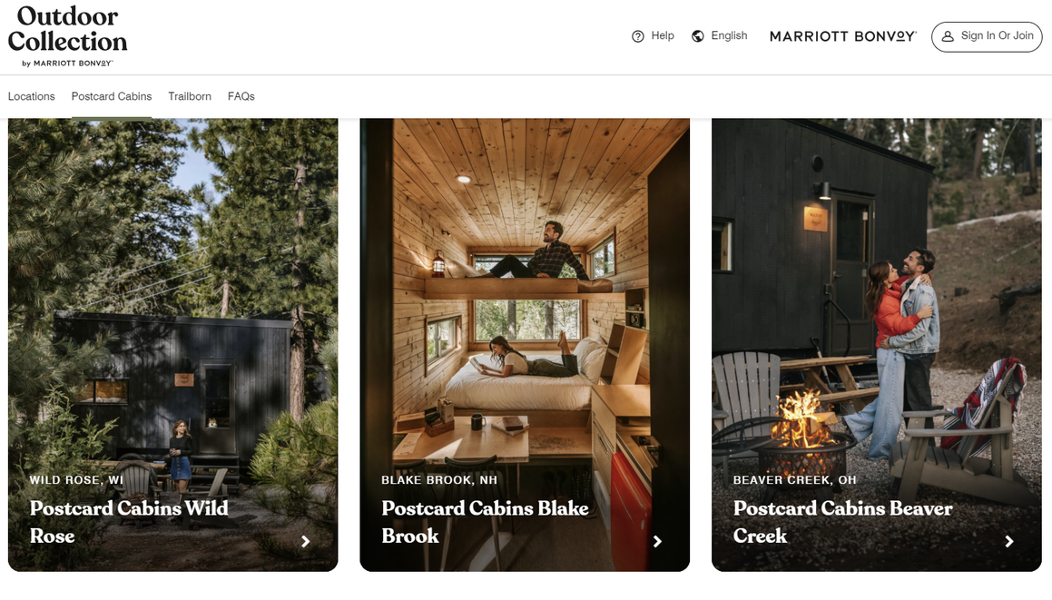 Postcard Cabins Review and offers