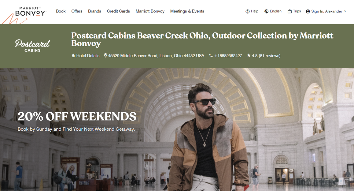 Postcard Cabins Promo Code and Guide: 20% Off Weekends in Marriott's Tiny Cabins