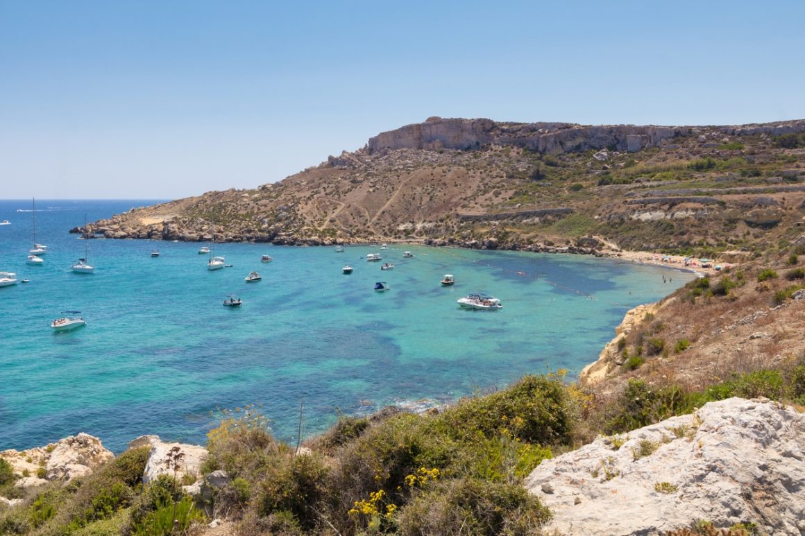 Mġiebaħ Bay, Selmun.