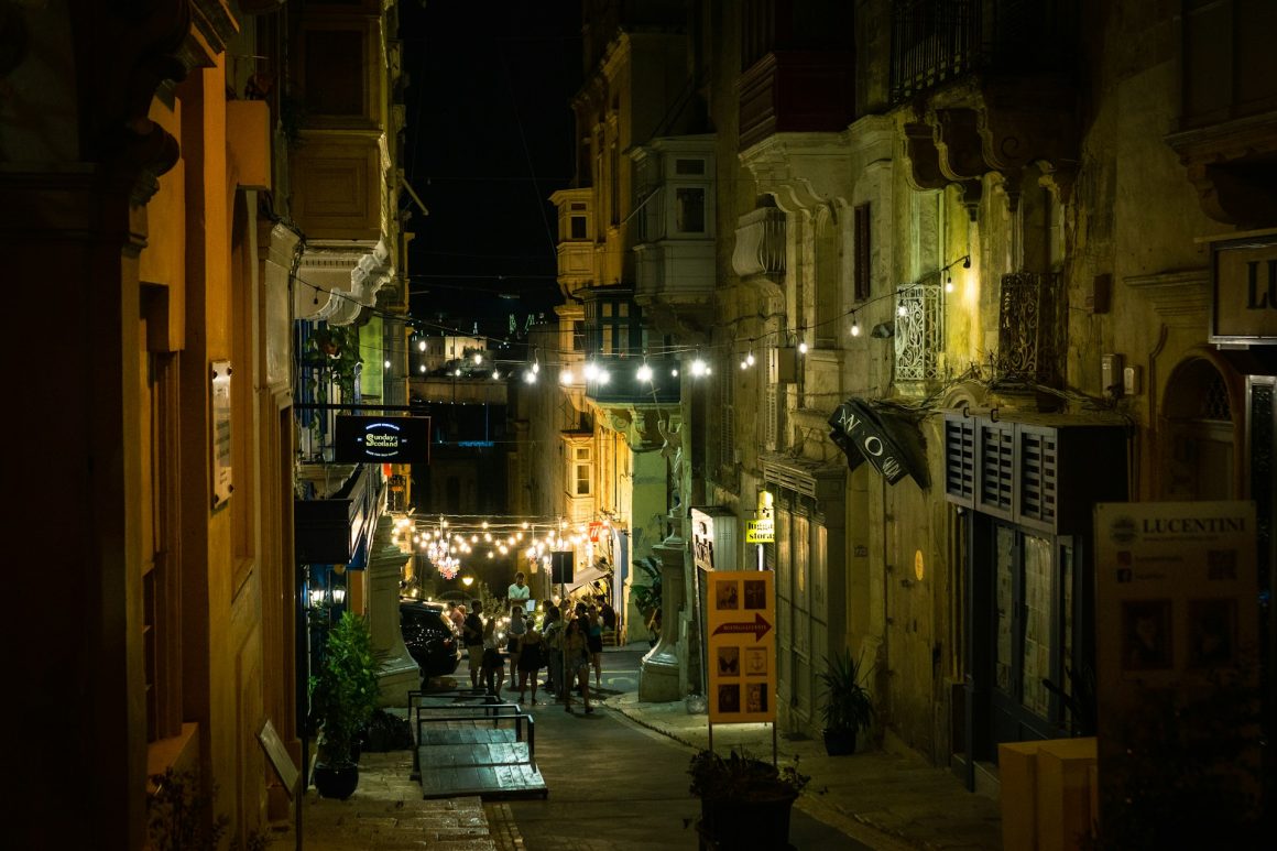 Valletta, for drinks