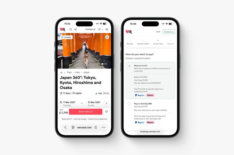 WeRoad Travel App