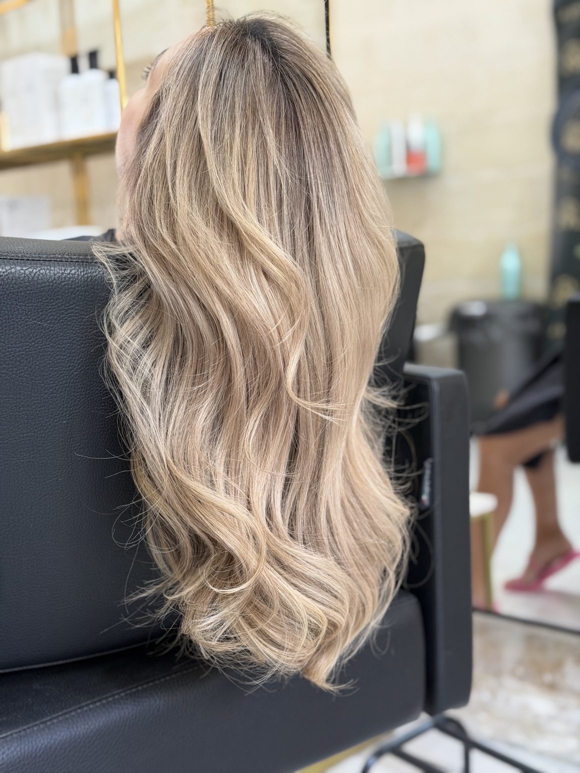 blond balayage hair salon birkirkara
