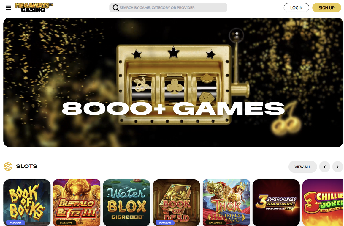 Megaways casino review, games and bonuses