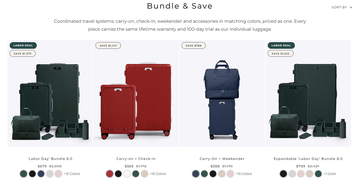 NOBL travel luggage promo code and review